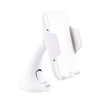 Support de smartphone sur ventouse TNB blanc