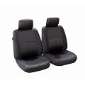Jeu de housses universelles 2 si&egrave;ges avant voiture sp&eacute;cial berline NORAUTO Ningbo noires