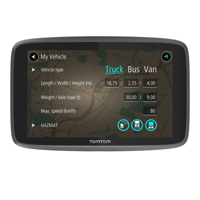 GPS TOMTOM GO6250 TRUCK :