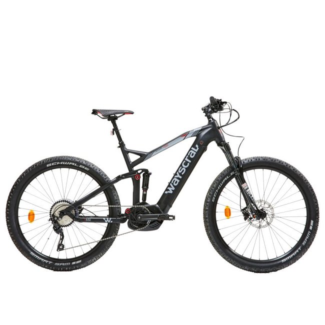 Vtt Electrique Tout Suspendu Wayscral Anyway E550 T50 27 5 Noir Auto5 Be