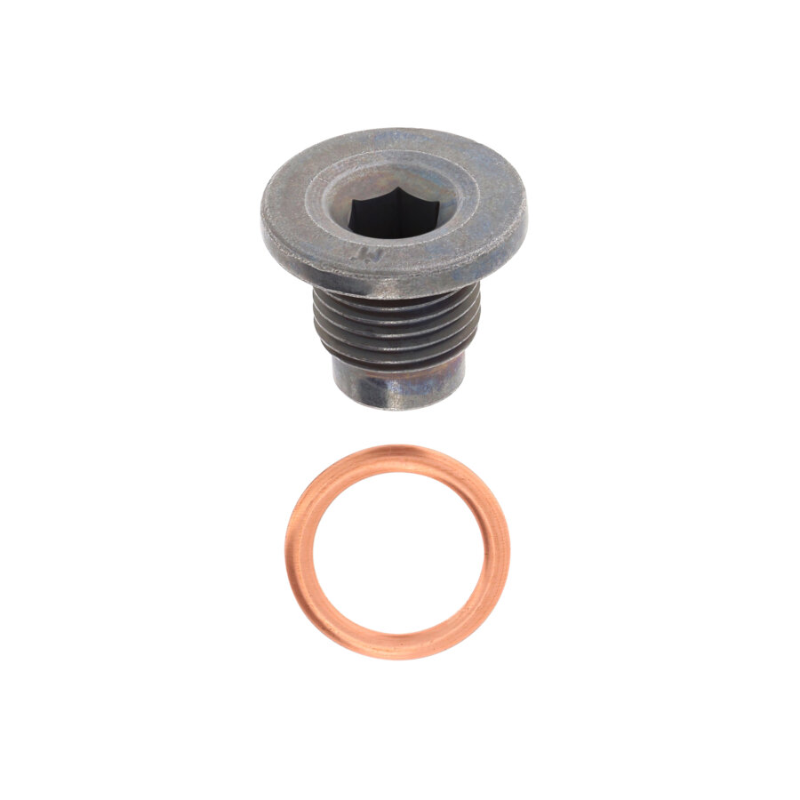Joint De Bouchon De Vidange Acier - 12.7x19x1.5mm - Lot De 10 - Restagraf Réf. 7382 - Pour Automobile