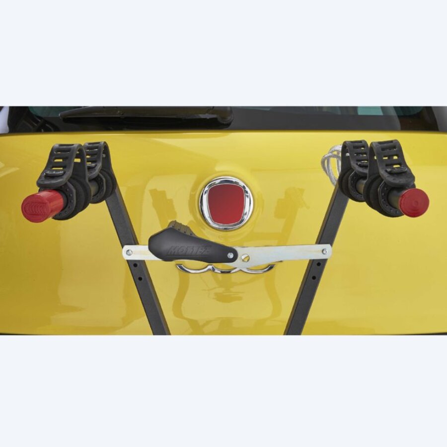 Mottez A025PCR - Portabicicletas con Correas para 3 Bicicletas Premium - Bola de Remolque