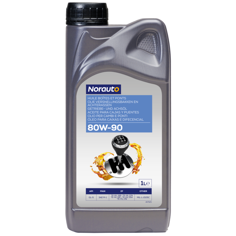 Huile Bo te Et Pont NORAUTO 80W90 1L Auto5 be