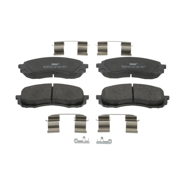 4 Plaquettes De Frein Ferodo Fdb1863