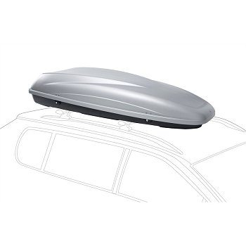 Coffre de toit 1er PRIX CONFIANCE 390 gris 390 L