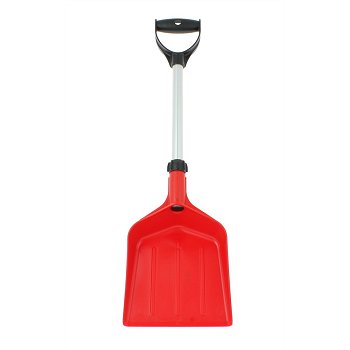Sneeuwschop ultra-compact rood
