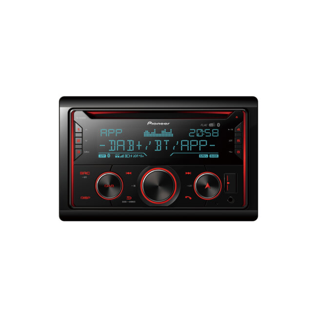 opslag Klant slagader Autoradio PIONEER FH-S820DAB met Bluetooth en CD-speler : Auto5.be