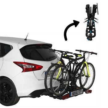 Fietsdrager Platform trekhaakmontage NORAUTO Rapidbike 2P flex (2 fietsen)