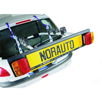 Nummerplaathouder en knipperlichten