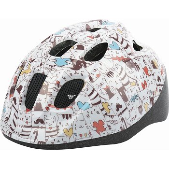 Casque v&eacute;lo enfant POLISPORT CATS Blanc taille S