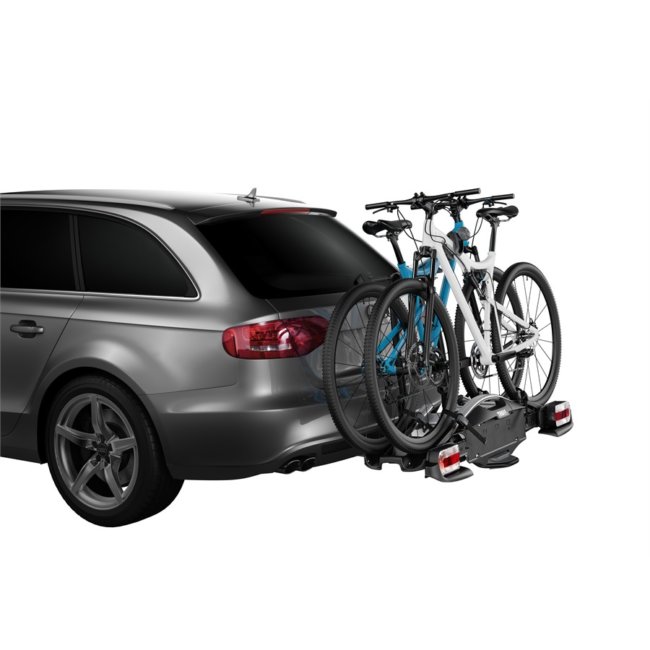 Airco vaardigheid Afdrukken Fietsendrager voor 2 fietsen trekhaakmontage THULE VeloCompact 925 :  Auto5.be