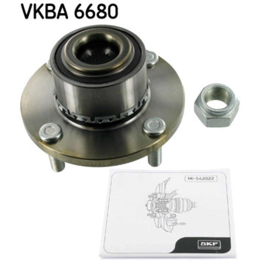 SKF VKBA 6780 Wiellagerset - Originele Kwaliteit Voor Optimaal Veilig Rijden