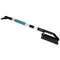 Balai &agrave; neige t&eacute;lescopique 2 en 1 NORAUTO 60 cm